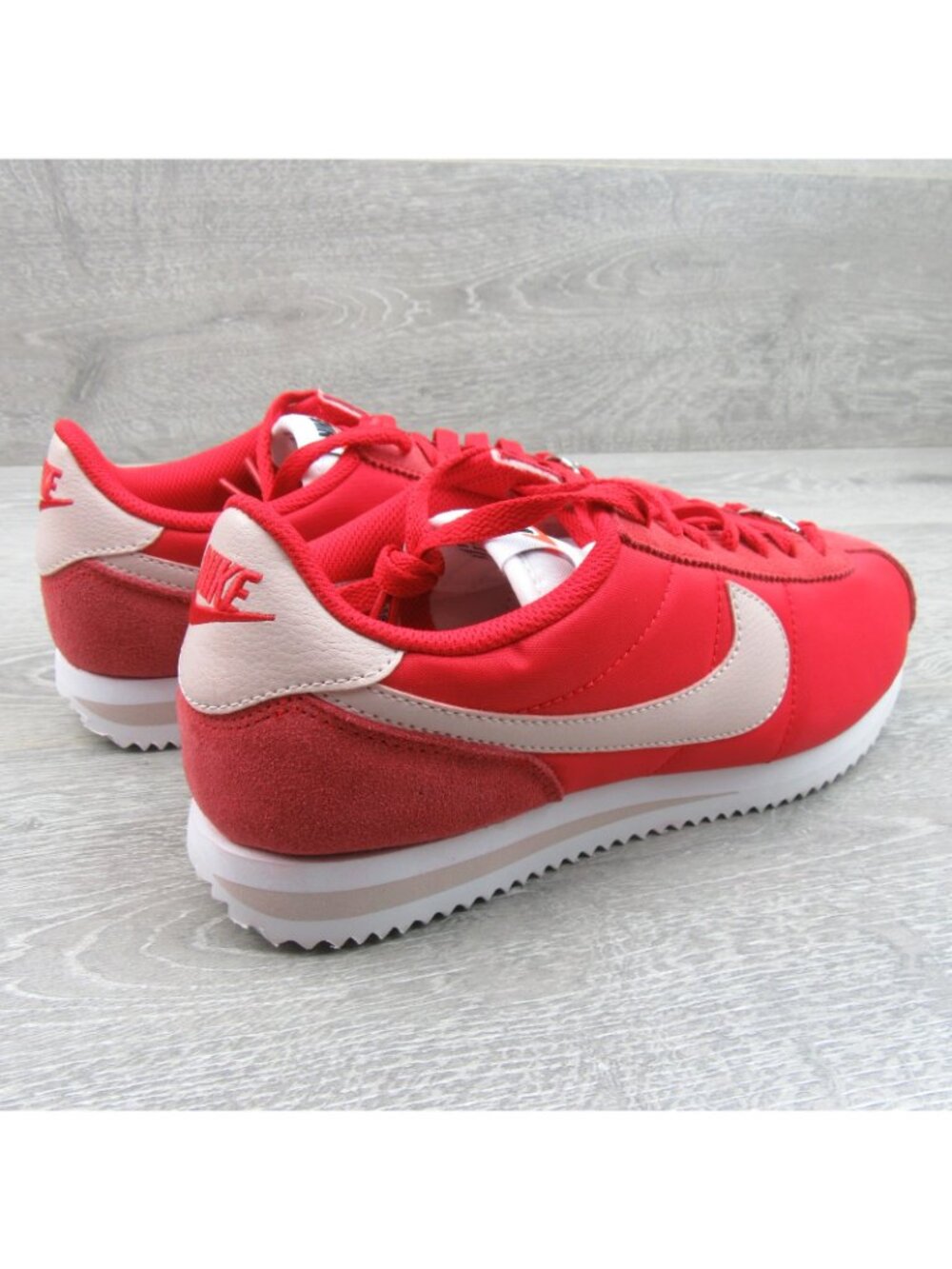 Nike Cortez Textile Womens Size 8 University Red White Sneakers NEW - Picture 7 of 13